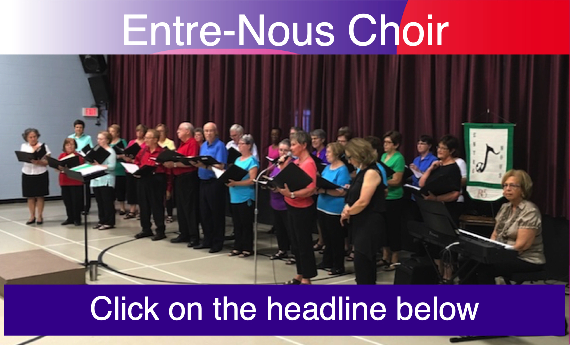 The Entre-Nous Choir – A brief history